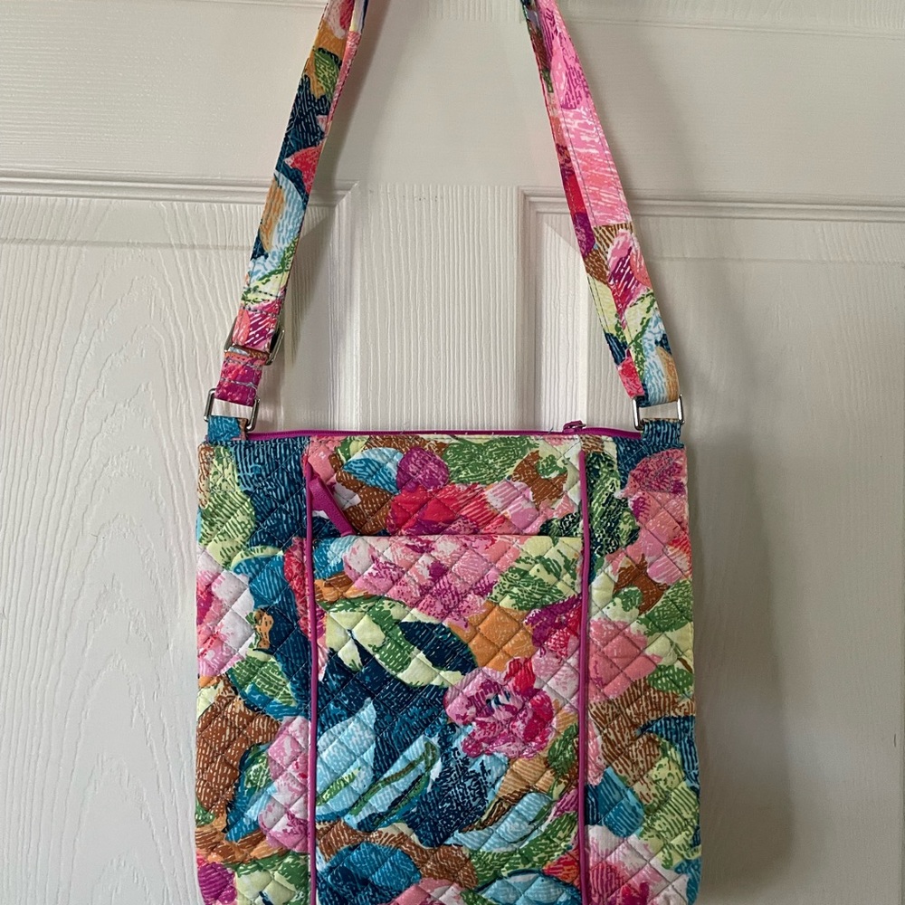 NWT Vera Bradley Hipster Crossbody bag in Superbloom pattern - Picture 7 of 11